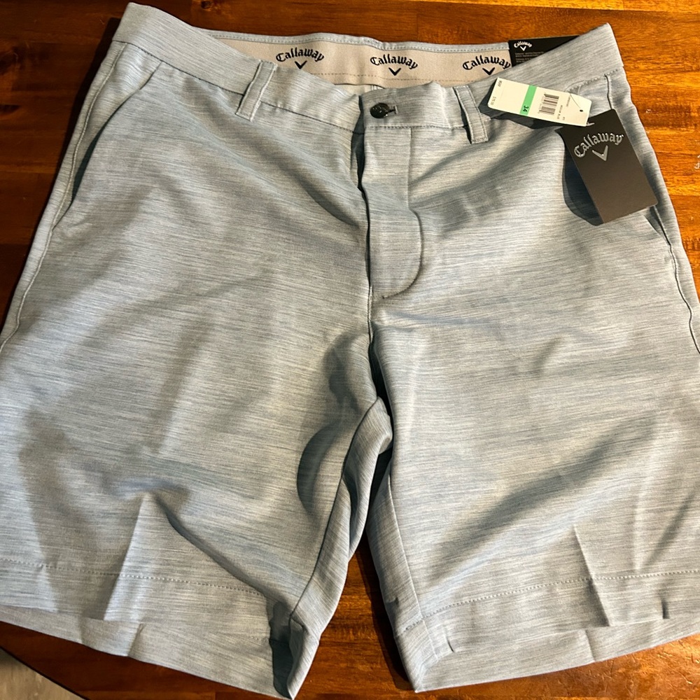 Men’s Callaway Golf Shorts Brand New With Tags. Nice sea foam green color!